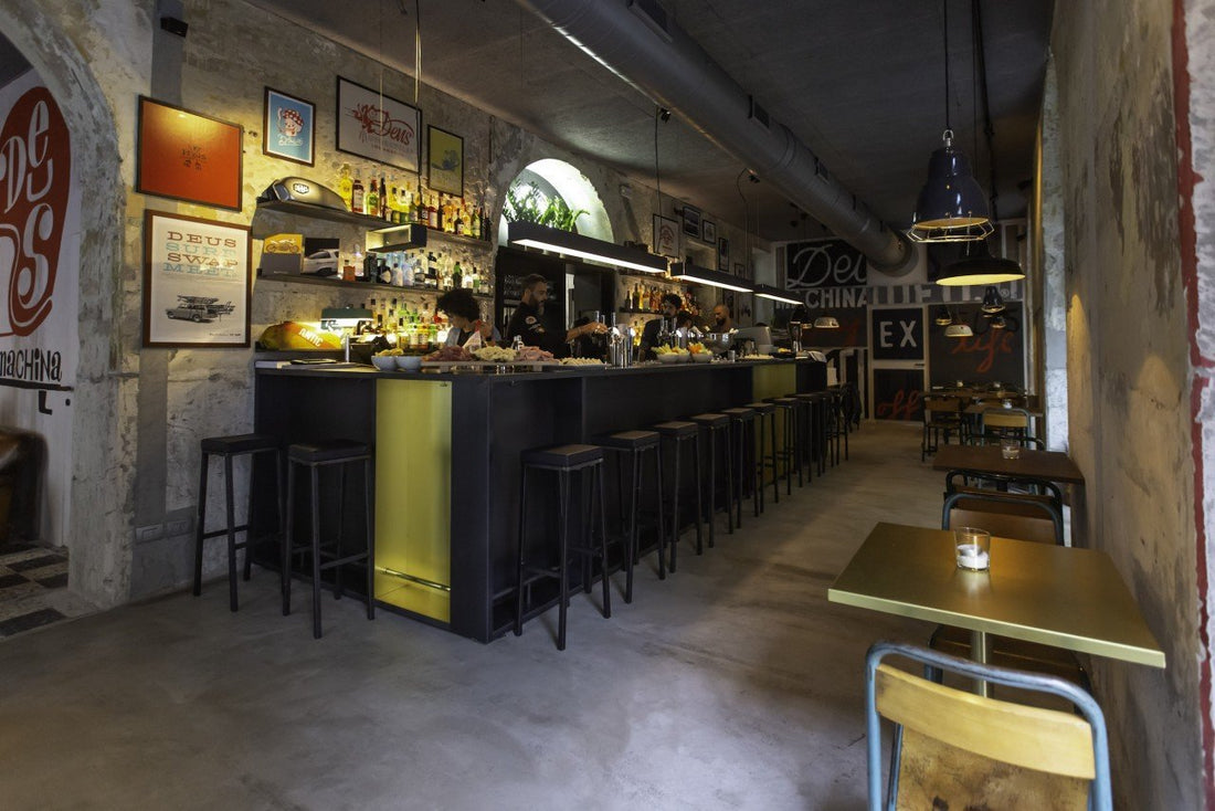 Deus Cafe on Navigli Milan