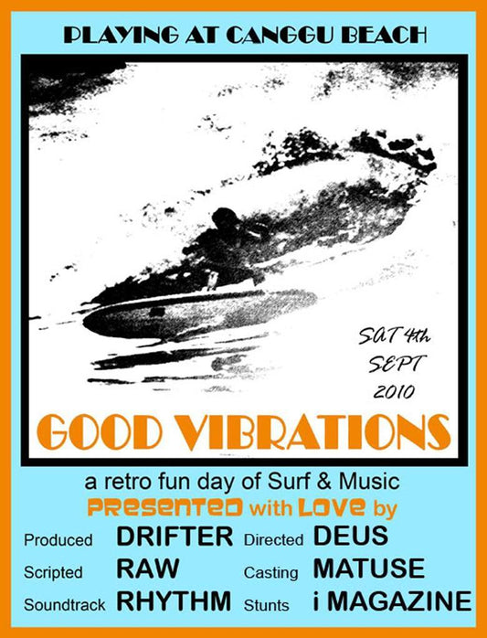 GETTIN' DOWN WITH SOME GOOD VIBRATIONS...