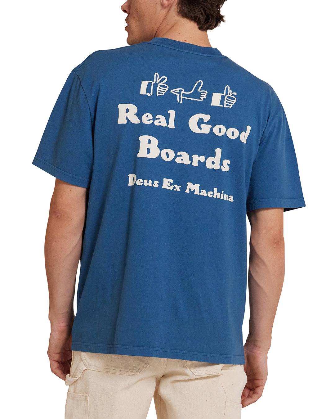 DMF241564C.RealGoodTee.MoroccanBlue|Model