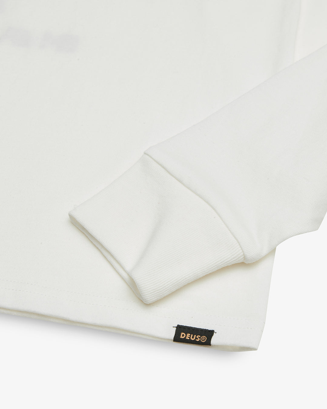Blanche Long Sleeve Tee - Vintage White|Flatlay