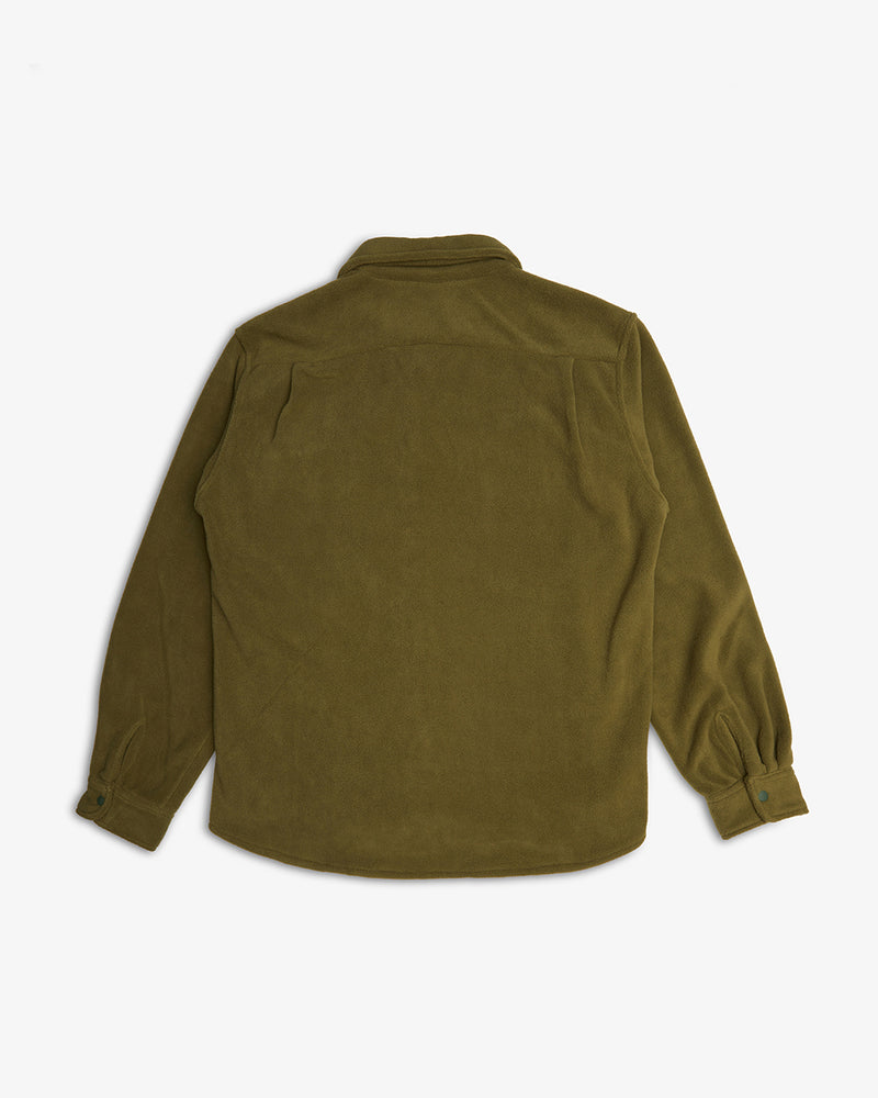 Highlands Fleece Shirt - Green Olive