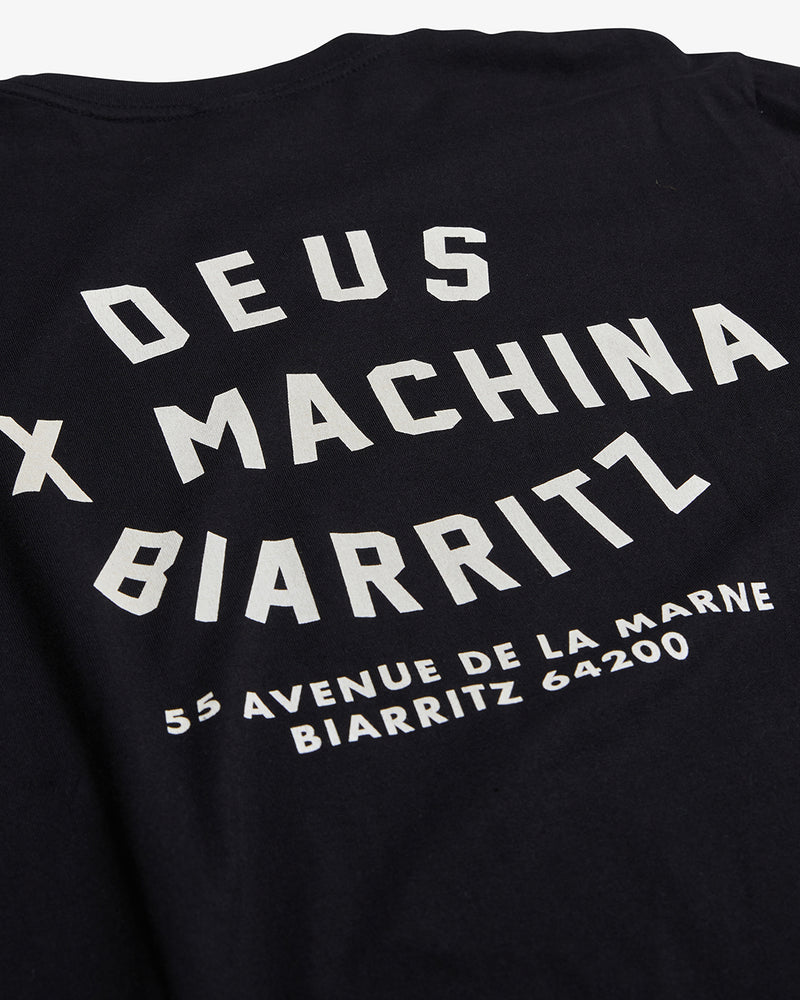 Biarritz Long Sleeve Tee - Black