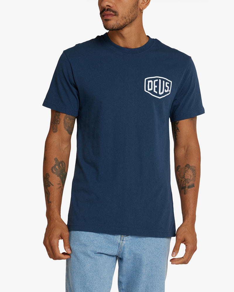 Biarritz Address Tee - Navy -