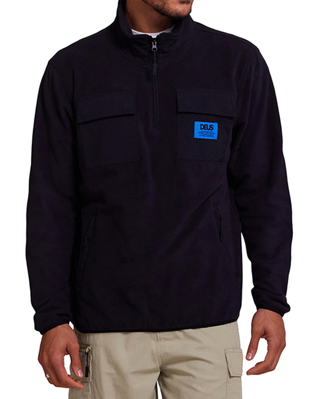 Section Zip Neck Fleece