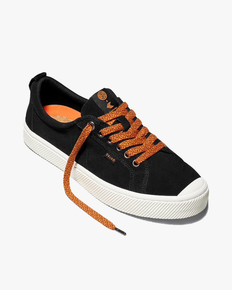 OCA Low Suede Sneaker - Black