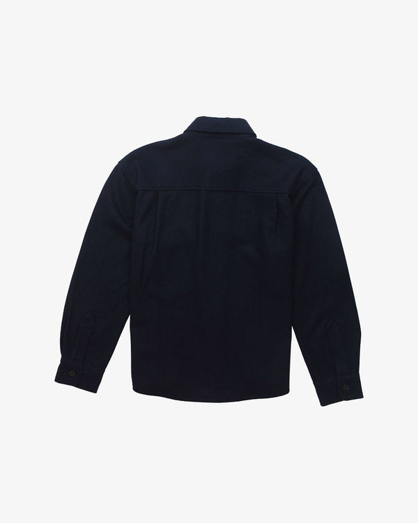 CPO Wool Shirt - Navy