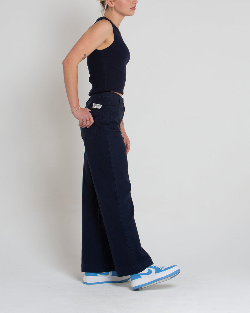 Maude Pant - Overdyed Indigo -