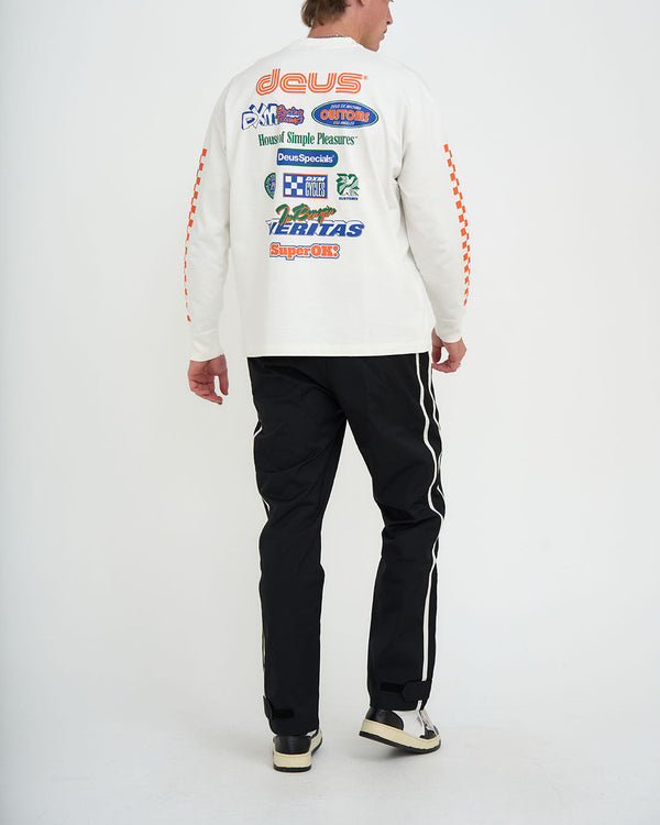 Tune Up Long Sleeve Tee - Vintage White